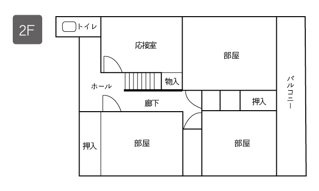 detached 雨竜郡沼田町旭町3丁目2-54MAP