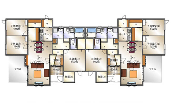apartment 沼田町北1条6丁目83番1MAP