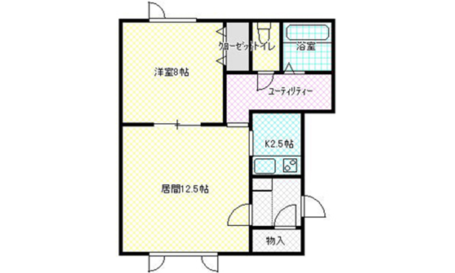 apartment 沼田町北1条3丁目2番25号