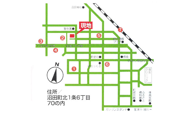 apartment 利便性の高い沼田町の中心部
沼田町北1条6丁目2-2MAP